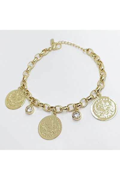 Milena BRATARA DAMA PLACATA CU AUR 14K -LUNGIME 19CM