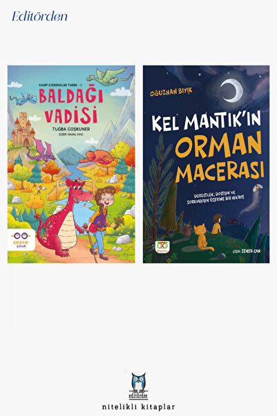 Bilge Kuş Yayınları Baldağı Vadisi - Kel Mantık'ın Orman Macerası / Oğuzhan B...