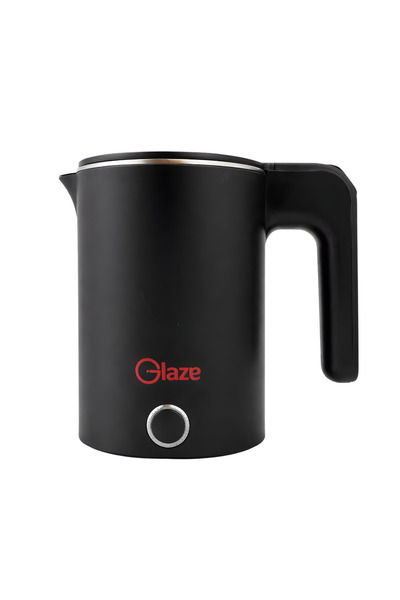 Glaze 1‑Litre Electric Kettle 1000W – Rapid‑Boil Water Boiler with Auto Shut‑...