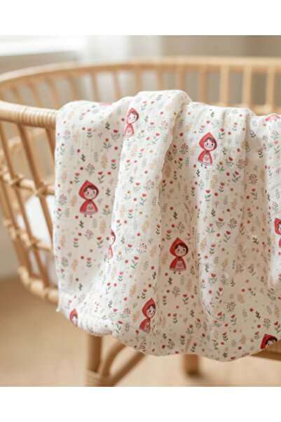 Zezig Little Red Riding Hood Muslin Blanket