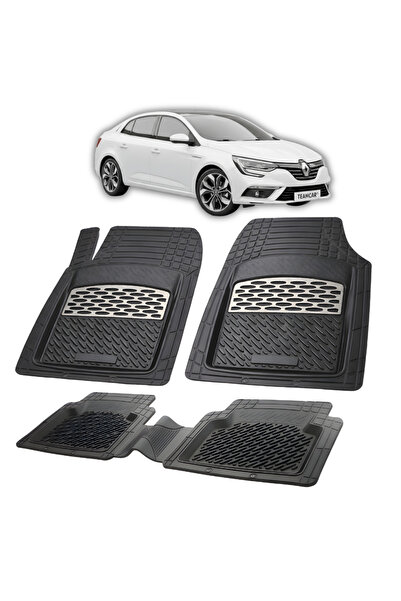 TEAMCAR Πατάκια Renault Megane IV Sedan 2016-σήμερα | Ασημί