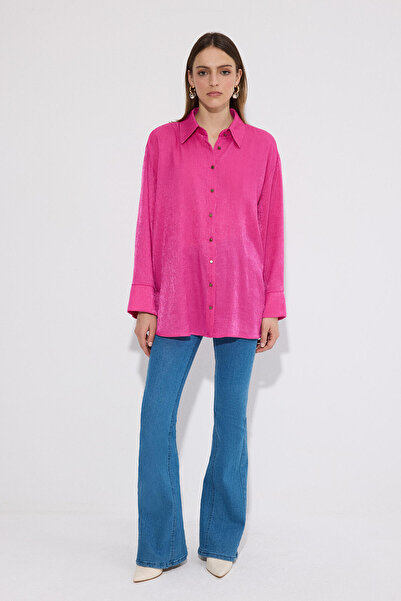 Touché Privé Silvery Crinkle Shirt