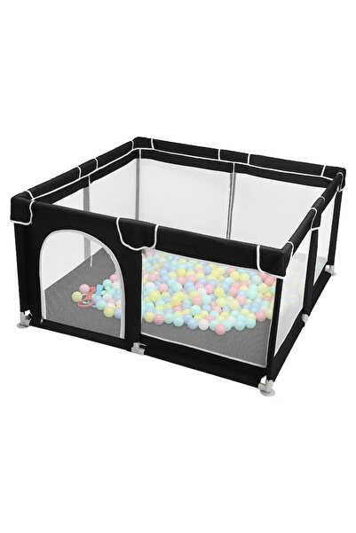 Prime Deals Tarc de joacă copii 1-5 ani, sigur, cu plasă moale, protecție col...