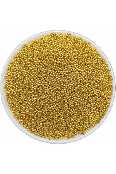 MY BAKE خرز سكر ذهبي 2 مم 1 كجم