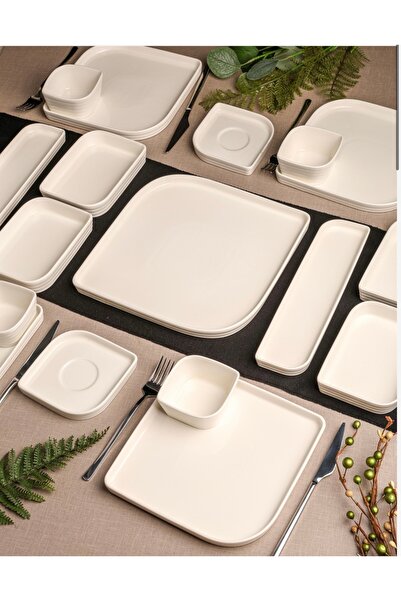 cicizuccaciye Elegance 25 Parça Porselen Kahvaltı Takımı