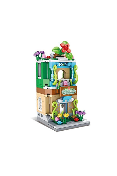 MericLine P657037 Panlos Flower Shop 280 Pieces Block Toy