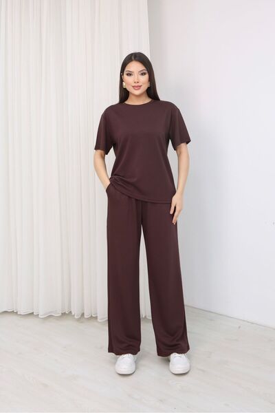 Gameyal Γυναικείο Modal υφασμάτινο κοντομάνικο μπλουζάκι αθλητική φόρμα