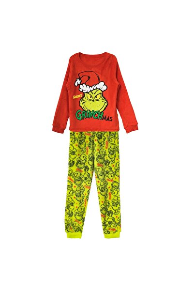 OEM Pijama de Craciun Fleece Verde Rosie Grinch pentru Barbati Large-XLarge