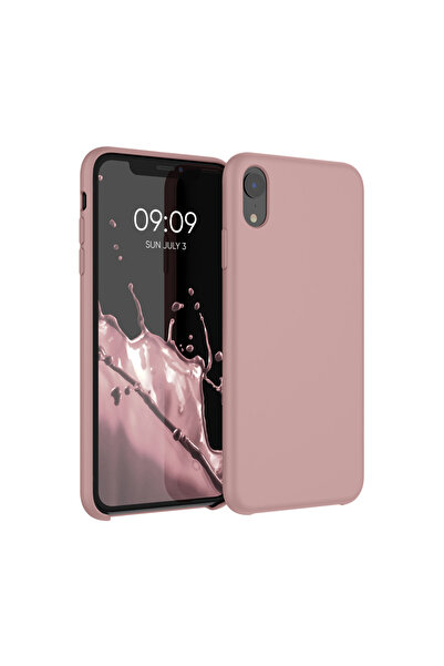 KWmobile Case for Apple iPhone XR, Silicone, Pink, 45910.193