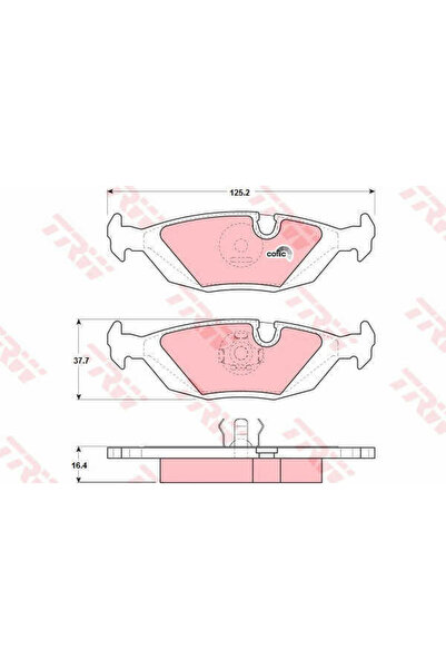 TRW Brake pad set, disc brake GDB299