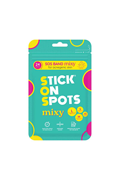 Stick أون سبوت ميكسي شريط لاصق لحب الشباب 24 قطعة 4 قطع