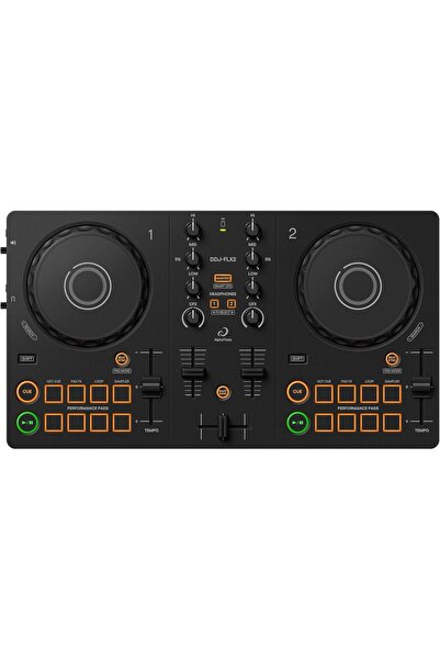 alphatheta مشغل دي جيه ثنائي القنوات مدمج DDJ-FLX2