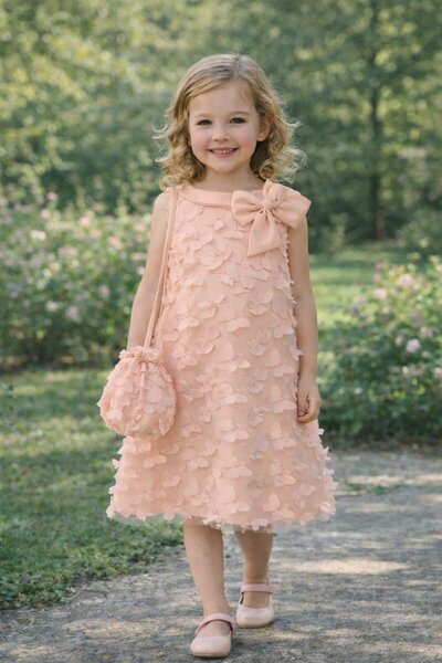 Tarz Çocuk فستان للفتيات بتصميم فراشة ثلاثية الأبعاد تول للأعمار من 4-7 سنوات...