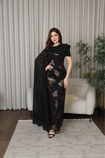 tasmim kian Women's black Patterned dress