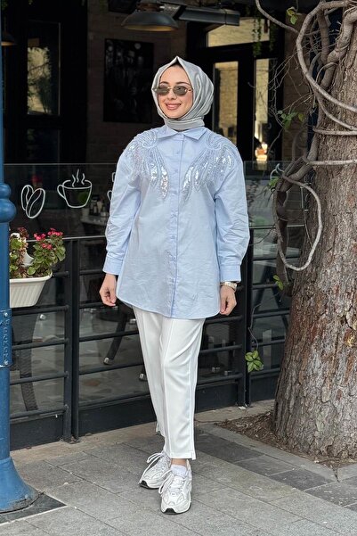 Kayra Tunic Ka-B26-21046 Blue