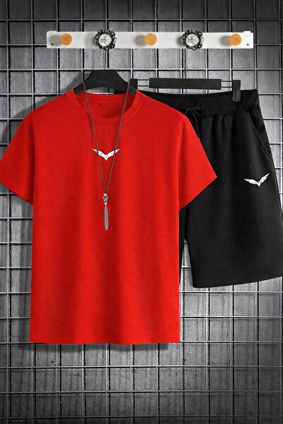 zeag Unisex Wing Printed Shorts and T-Shirt Set