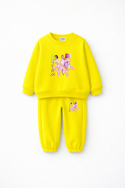 fasardi بدلة رياضية للفتيات من KPOP Demon Hunters Huntrix Rumi Mira Zoey مطبو...