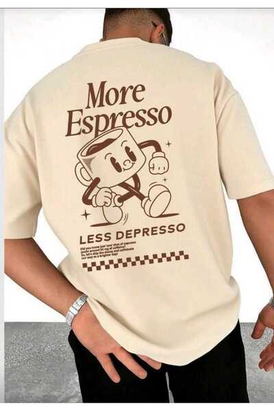 DİVİN Μπλουζάκι Oversize από ύφασμα με στάμπα νέας σεζόν