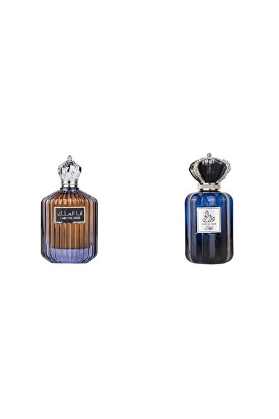 lattafa Set 2 Parfum Barbați: Apa de Parfum I Am the King, Ard Al Zaafaran, B...