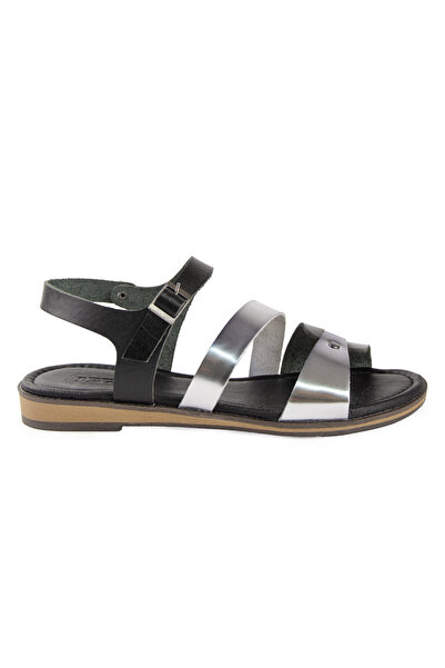 Pegia Leather Buckled Women Sandals Dg6090