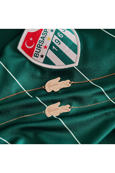 Reory Accessory Bursaspor Timsah Taraftar Bilekliği - 2li , Teksas Taraftar B...