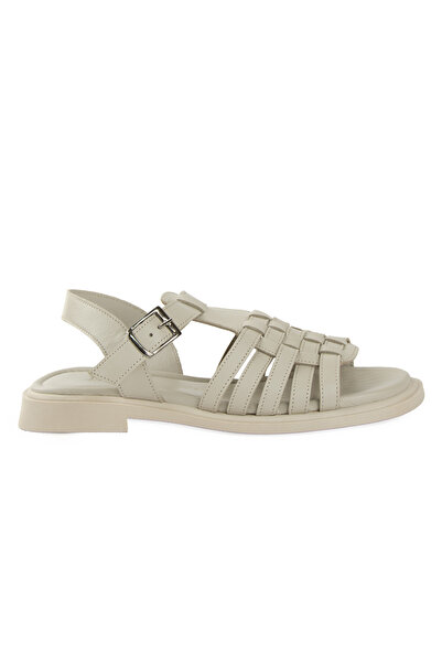 Pegia Leather Knitted Women's Sandals Dg6086
