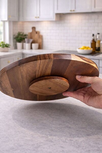 Janset Akasya 32 cm dönen sunumluk