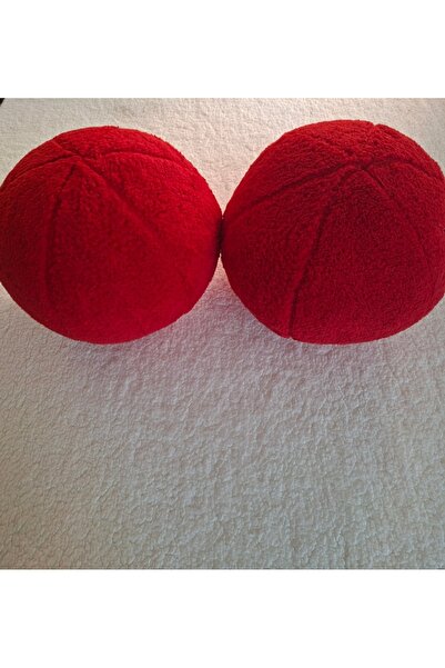 oiphome Yastık top dekoratif 30 cm 2li wersoft