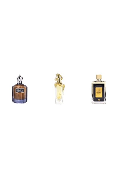 lattafa Set 3 Parfum Barbați: Apa de Parfum I Am the King, Ard Al Zaafaran, B...