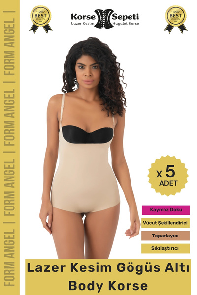 Carlburn # Κορσές χωρίς ίχνη T εφέ σύσφιξης Body Shaping L Κοπή με λέιζερ Und...