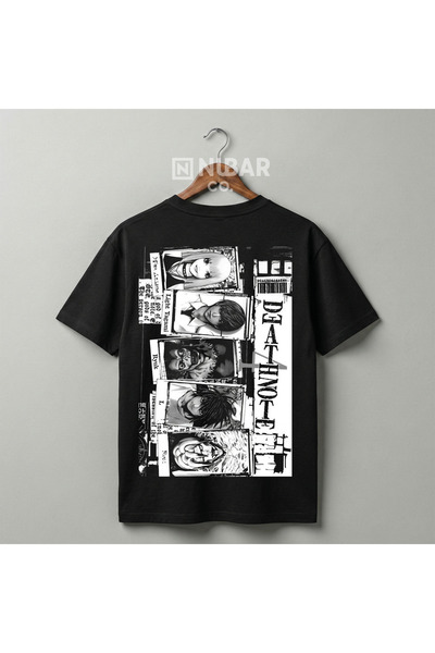 Grafftee Clothing Premium Cotton Lu Death Note Anime Design Unisex Casual T-S...