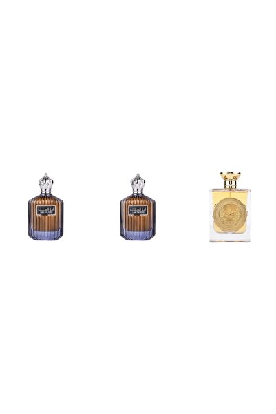 lattafa Set 3 Parfum Unisex: 2x Apa de Parfum I Am the King, Ard Al Zaafaran,...