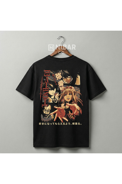 Grafftee Clothing Premium Cotton Lu Death Note Anime Design Unisex Casual T-S...