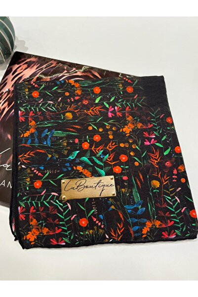 La Boutique Eşarp La Boutique Güz/Yaz Serinliği Desenli Eşarp