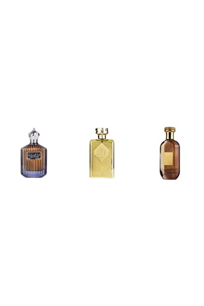 lattafa Set 3 Parfum Unisex: Apa de Parfum I Am the King, Ard Al Zaafaran, Ba...