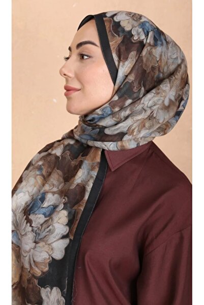 Butik New Pastel Floral Print Soft Shawl