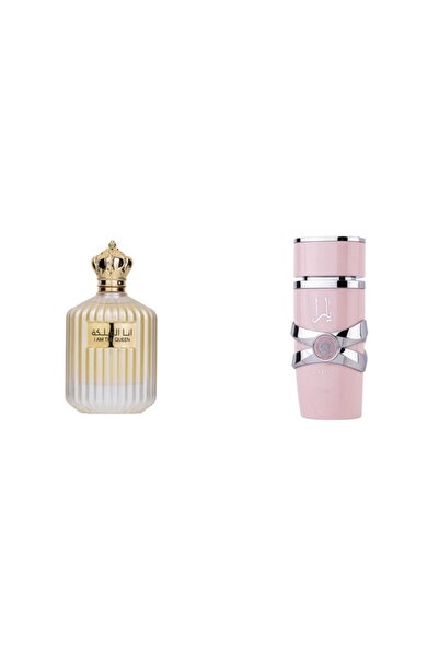 lattafa Set 2 Parfum Femei: Apa de Parfum I Am The Queen, Ard Al Zaafaran, Fe...