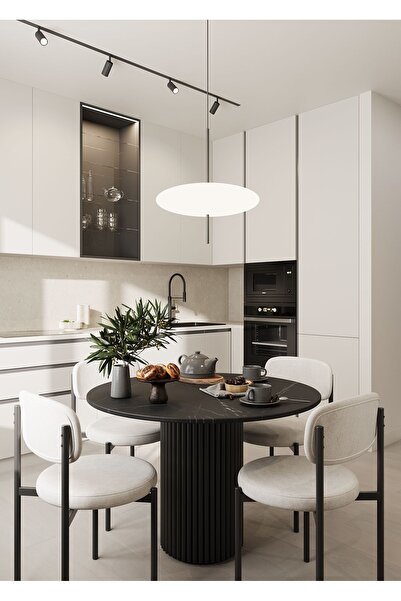 iclalofis 3’adet mutfak sandalyesi cafe sandalyesi restoran sandalyesi