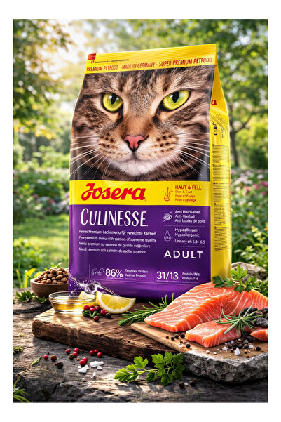 JOSERA Colinis for Adult Cats – Salmon Oil Formula – Anti-Hairball & Skin & C...