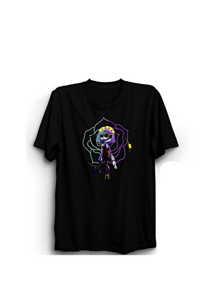 The Fame Murder Drones, cu imprimeu cu personaje , bumbac 100% Tricou Unisex