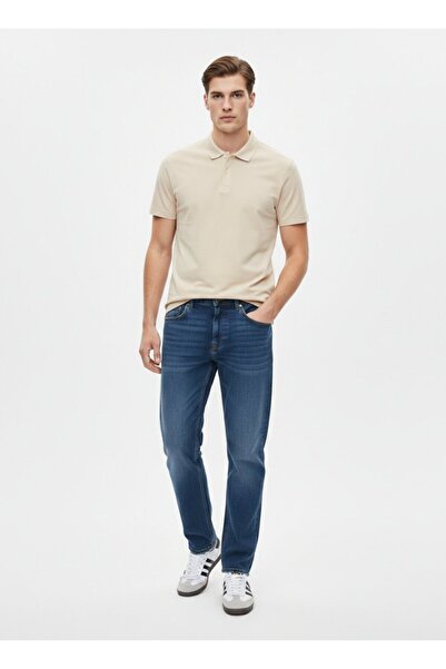 Ltb Minimal Štampano bež majica