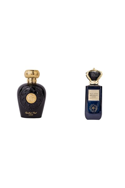 lattafa Set of 2 Unisex Perfumes: Opulent Oud Eau de Parfum, , Unisex - 100ml...