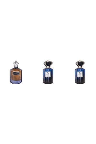lattafa Set 3 Parfum Barbați: Apa de Parfum I Am the King, Ard Al Zaafaran, B...