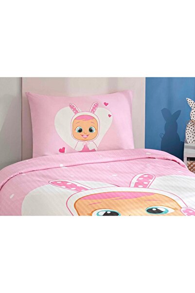 Taç Zorluteks Licensed Cry Babies Patterned 100% Cotton Fabric 1 Piece Pillow...