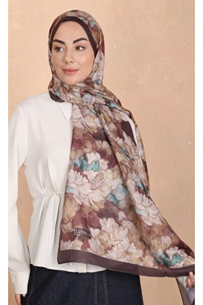 Butik New Pastel Floral Print Soft Shawl