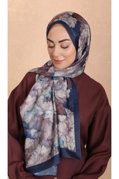 Butik New Pastel Floral Print Soft Shawl