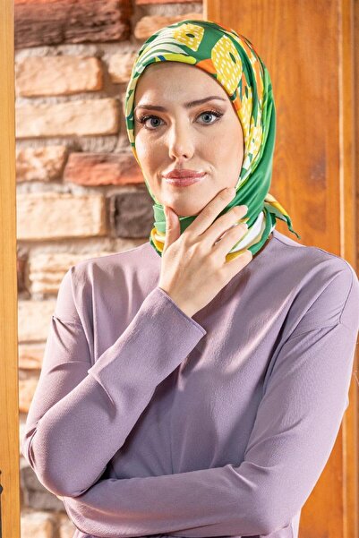 NESSCARF وشاح أتيني من قماش التويل