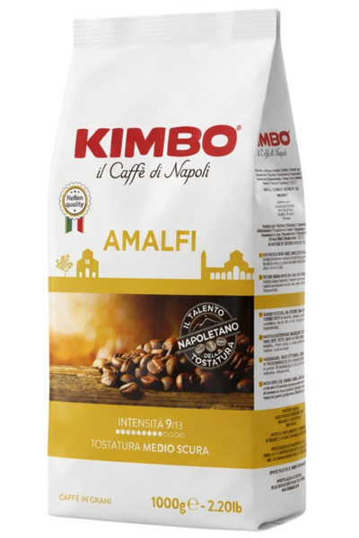 Kimbo Amalfi 100% Arabica Coffee Beans (1 kg)