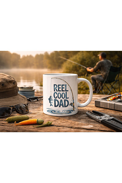CumparaSMART Personalized white mug, Reel Cool Dad