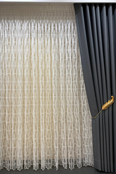 perhal perde ve halı 1-2 RETKIH NABORA MILANO UZORAK BR Broderija Ü Til zaves...